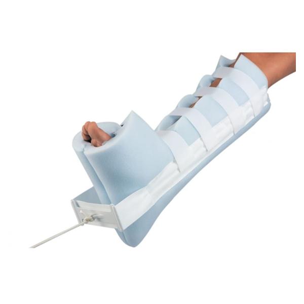 DJO Boot Traction Bucks Adult Foot Full Convoluted Foam 20X18" Ltblu Size Large Ea - 79-83067