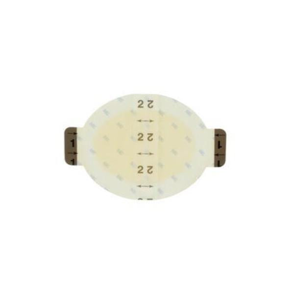 3M Healthcare Dressing Tegaderm Hdrcld 4X4-3/4" Oval Thin Strl Adhs Transparent Abs Lf 10/Bx, 10 Bx/Ca - 90021