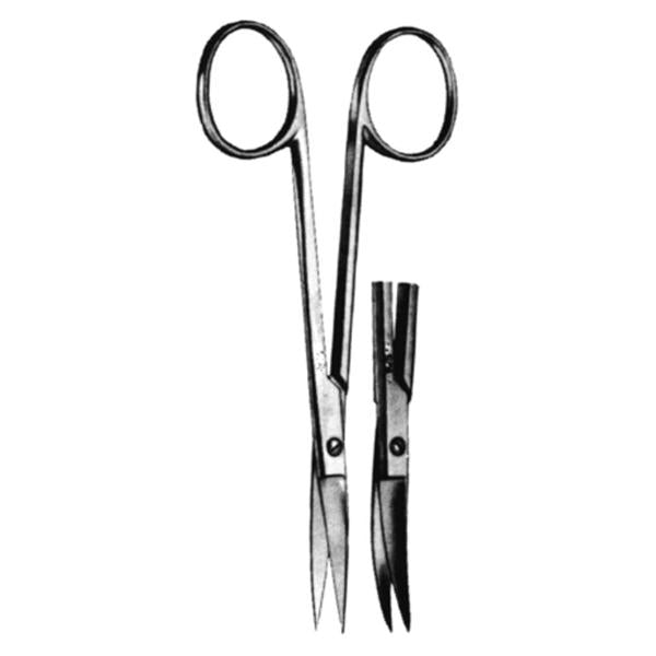 Medco Instruments Inc Scissors Iris 4-1/2" Straight Stainless Steel Ea - 81450