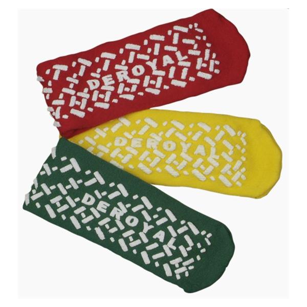 Deroyal Industries Inc Slippers Double Side Cotton / Nylon Yellow Plus Size 24Pr/Ca - M3044-B