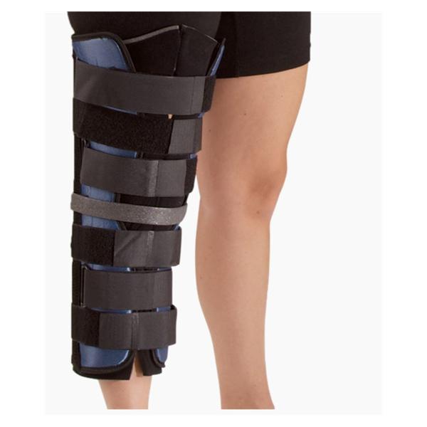 Deroyal Industries Inc Immobilizer Sized Knee Tietex Black/Blue Ea - A143000