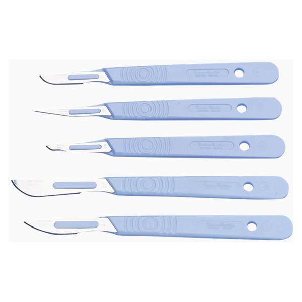 Deroyal Industries Inc Scalpel Swann Morton #15 Stainless Steel Blade Sterile Disposable 40/Case - D6505