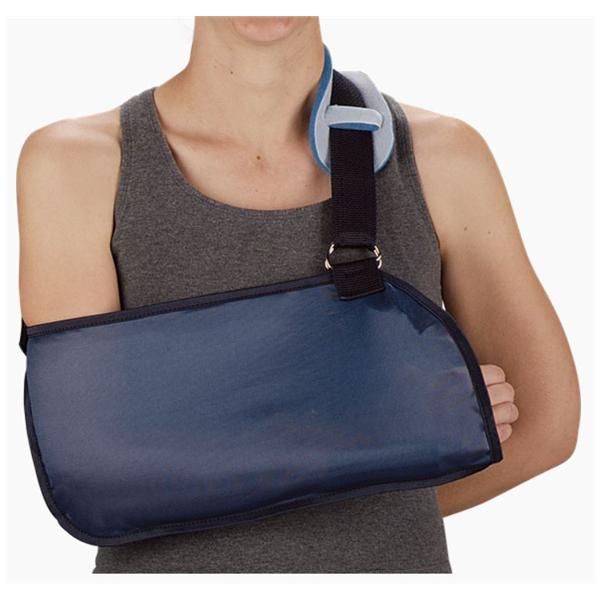 Deroyal Industries Inc Sling Deep Pocket Adult Arm Tietex 9X20" Navy Size Large Ea - TX9902-05
