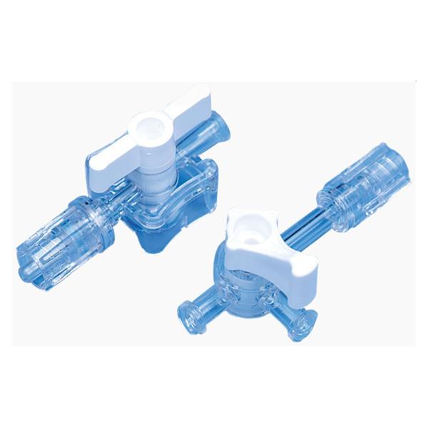Deroyal Industries Inc Stopcock 3-Way Rotating Adapter Each, 25 Ea/Ca - 77-310135
