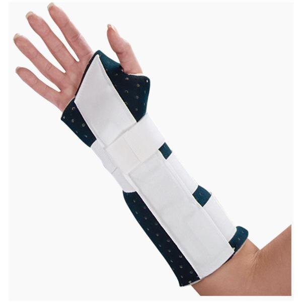 Deroyal Industries Inc Splint Cutaway Wrist/Forearm Foam Cool Blue Size 8" Ea - 5040-03