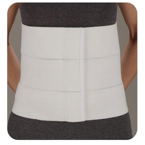 Deroyal Industries Inc Binder Compression Adult Abdominal Elastic White Size 12" Small/Medium Ea - A132056