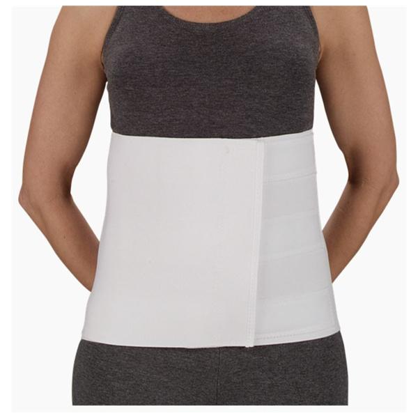 Deroyal Industries Inc Binder Compression Abdominal Elastic Four Panel White 12" Universal Ea - 13650000