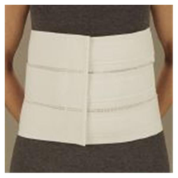 Deroyal Industries Inc Binder Compression Adult Abdominal Three Panel White 10" Universal Ea - 13950000