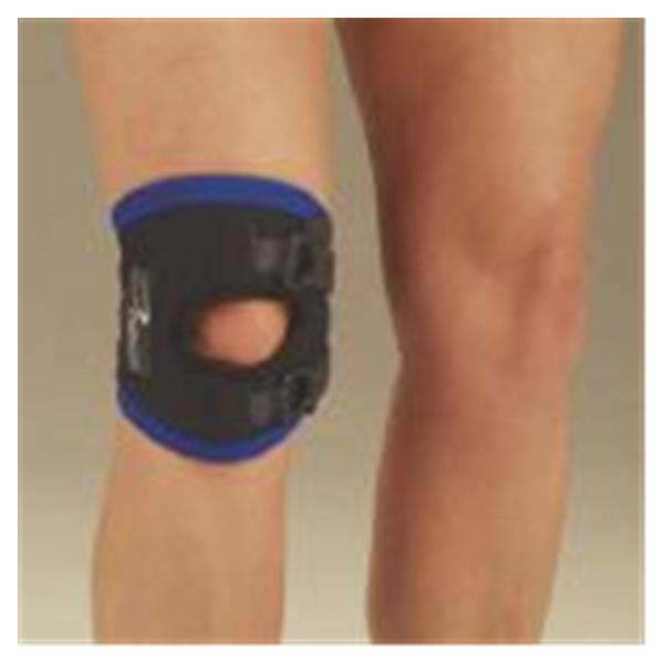 Deroyal Industries Inc Stabilizer Concise Patellar Tri-Tex Black/Blue Size Large Universal Ea - 14750007