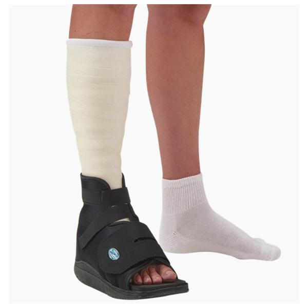 Deroyal Industries Inc Boot Cast Darco Slimline Stretchable Material Blu Rckr Sl 8-10.5 Size Small Ea - 2039-98