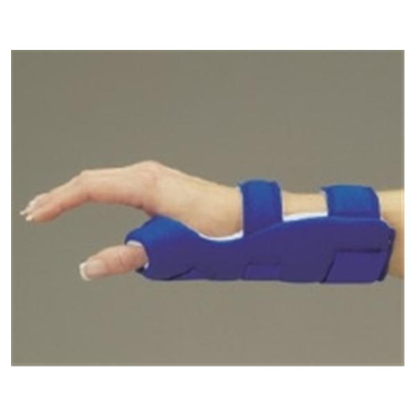 Deroyal Industries Inc Splint Lmb Air-Soft Long Thumb Mp/Cmc Blue 3-3/8-3.75" Size Large Left Ea - 312DL