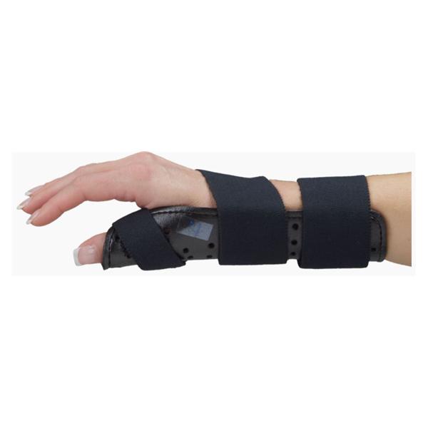 Deroyal Industries Inc Splint Spica Wrist/Thumb Black 2.5-3.5" Size Small/Medium Left Ea - 343S/ML