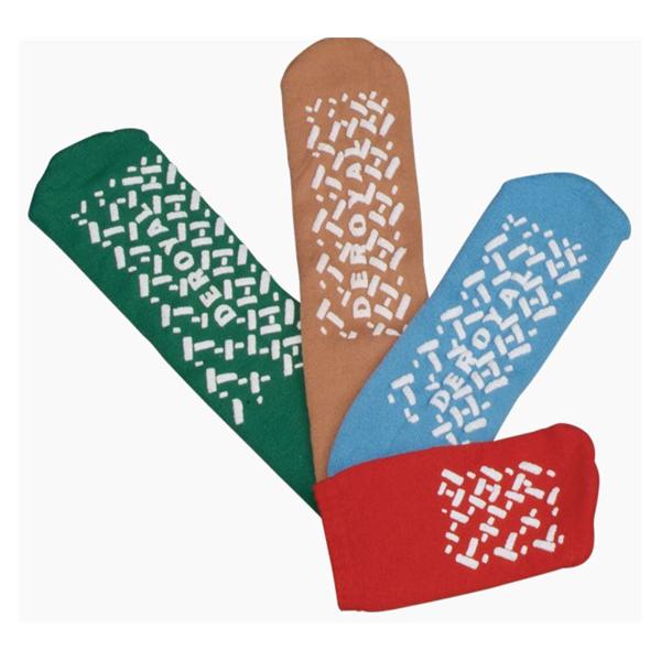 Deroyal Industries Inc Slippers Patient Cotton / Nylon Camel Large Male 10-11 / Female 7.5-9.5 Bx - M3069-L