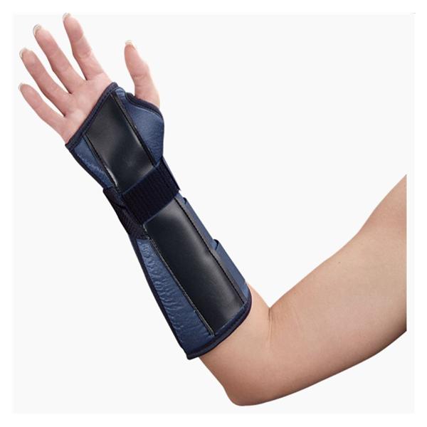 Deroyal Industries Inc Splint Adult Wrist/Forearm Tietex Blue Size 8" Medium Left Ea - TX9903-08