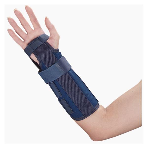 Deroyal Industries Inc Splint Custom Wrist/Forearm Canvas Blue Size 11" One Size Fits All Universal Ea - 1000285