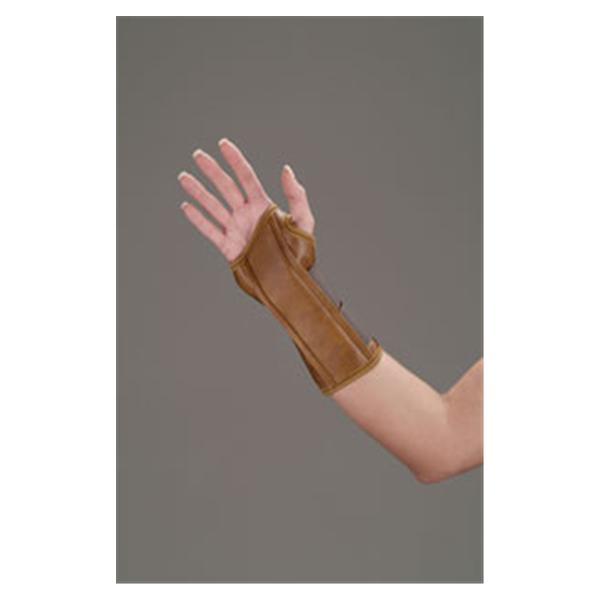 Deroyal Industries Inc Splint Wrist Leatherette Beige Size 8" Medium Right Ea - 5010-03