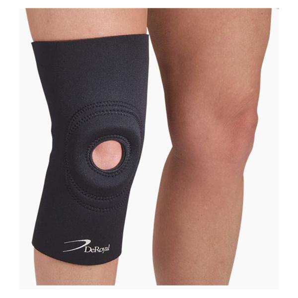 Deroyal Industries Inc Support Positioning Knee 1/8" Neoprene Black Size 2X-Large Ea - NE7717-76