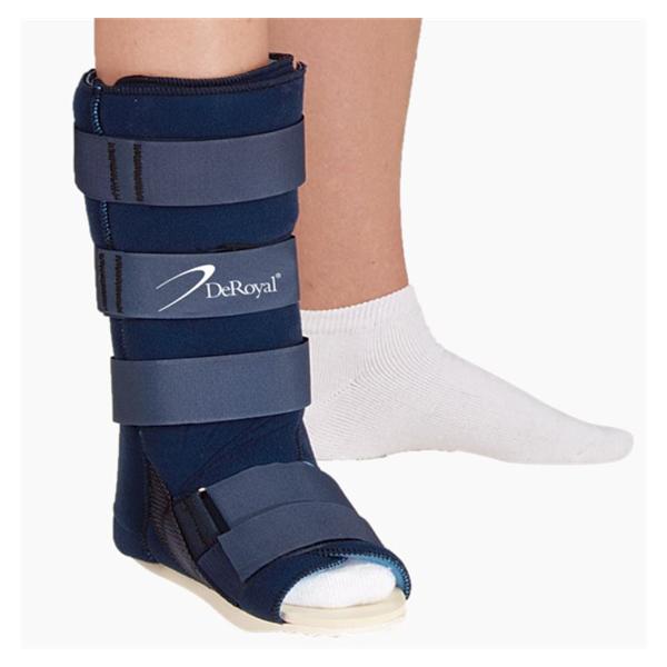 Deroyal Industries Inc Walker Splintsrite Men 5-7/Women 6-8 Ank/Lg/Ft Foam Wrap M5-7/W6-8 Blue Sz Sm Ea - AB2700-12