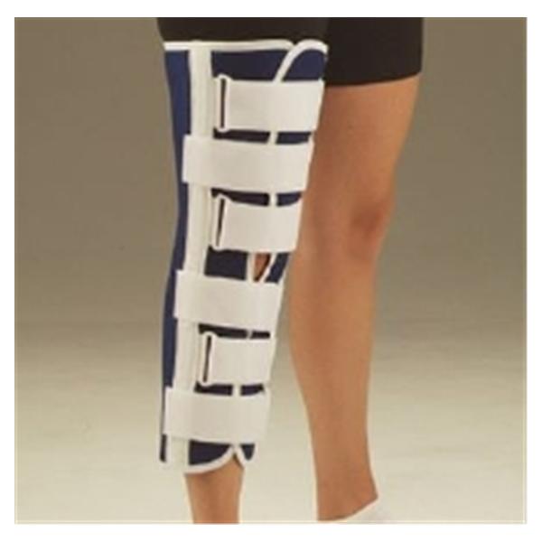 Deroyal Industries Inc Immobilizer Sized Adult Knee Canvas Blue Size 19" X-Large Ea - 1040197