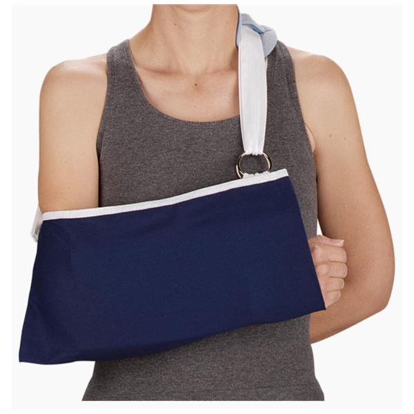 Deroyal Industries Inc Sling Immobilizer Adult Arm Canvas 8X19" Navy Universal Ea - 8020-00