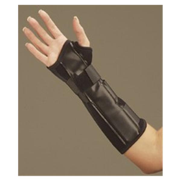 Deroyal Industries Inc Splint Wrist/Forearm Leatherette Brown Size 6" Large Right Ea - 5001-01