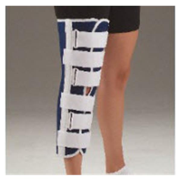 Deroyal Industries Inc Immobilizer Sized Adult Knee Canvas Blue Size 19" Small Ea - 1010197