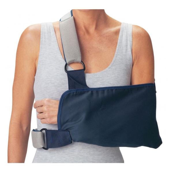 DJO Immobilizer Sling Adult Shoulder Cotton/Polyester Navy Size X-Small Universal Ea - 79-84162