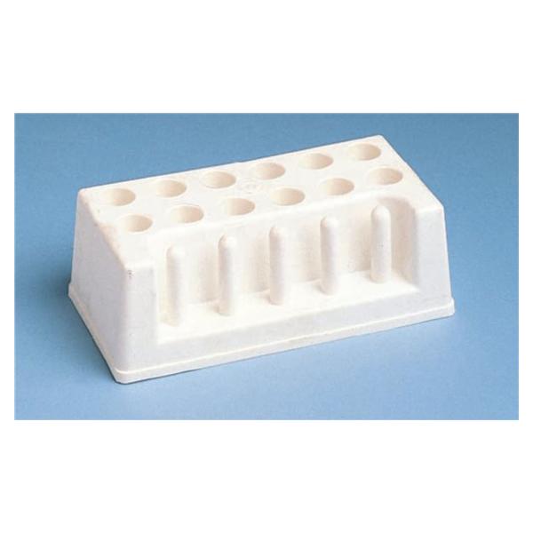 Fisher Scientific Co. Fisherbrand Dryer Rack Rectangular 12 Tube White Ea - 14781A