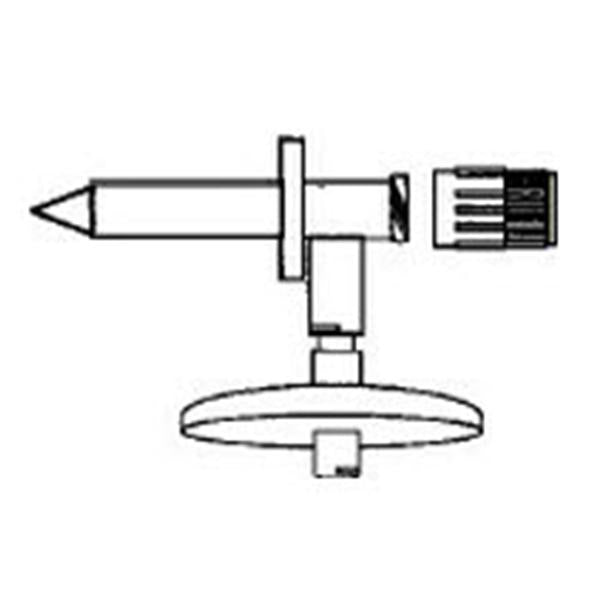 Advanced Medical Systems Pin Chemo Dispensing .2Um Vial Spike Female Luer Lock Adapter 50/Case - AMS2001