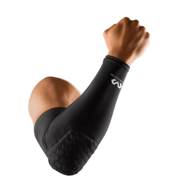 McDavid Sleeve Compression Hexpad Shooter Adult Arm Nyl/Spndx 8-9.5 Blk Sz Sm Ea - 6500-B-S