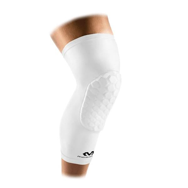 McDavid Sleeve Compression Extended Leg Cuff Hexforce White Size X-Large Universal 1/Pr - 6446-XL-Whit