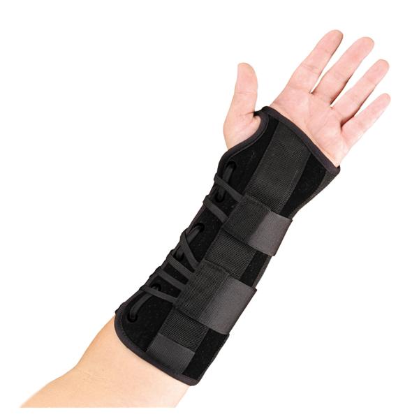 Hely & Weber Splint Orthosis Wrist/Forearm Suede Black Size Large Left Ea - 444-LL