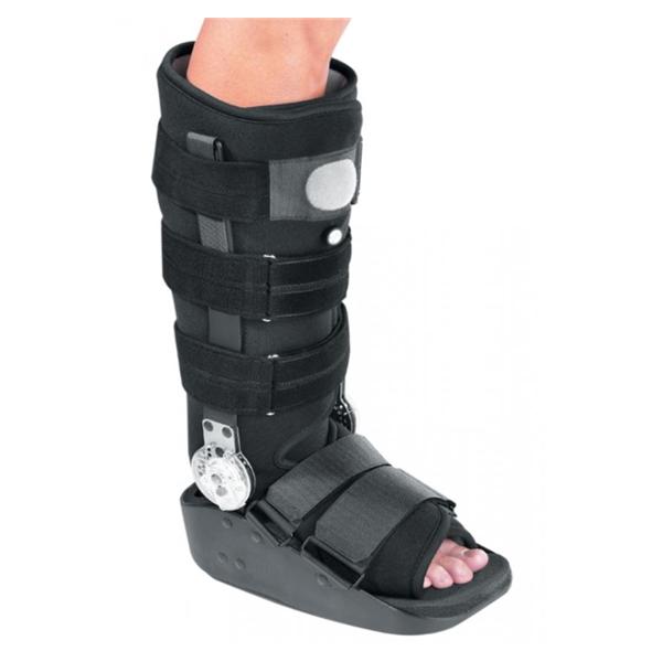 DJO Walker Brace Maxtrax Air Rom Ankle/Leg/Foot Adult Black Size Large Ea - 79-95437