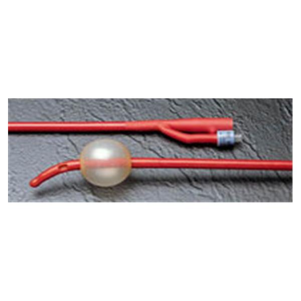 Bard Medical Division Catheter Foley Lubricath 24Fr 30Cc Medium Coude Olive Tip Rubber 2-Way 16" 12/Ca - 0103L24