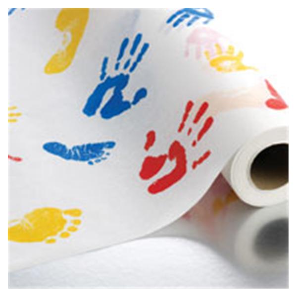 Graham Medical Table Paper Exam Tiny Tracks Crepe 18 In X 125 In Tiny Tracks 12Rl/Case - 37238
