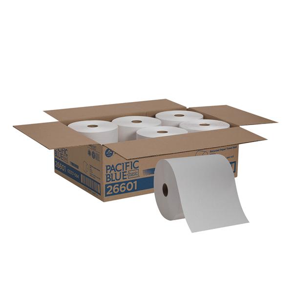 Georgia Pacific Towel Roll Paper Acclaim 1 Ply Recycled 7.875 In X 800 In White 6/Ca - 26601