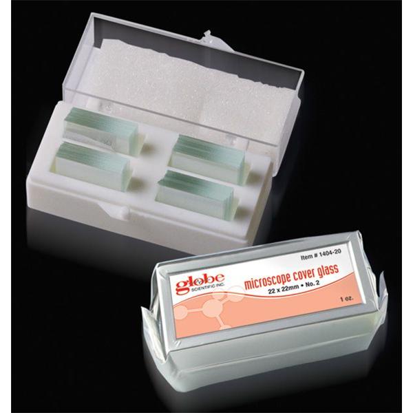 Globe Scientific Microscope Cover Glass 22X32Mm #1 10/Bx - 1407-10