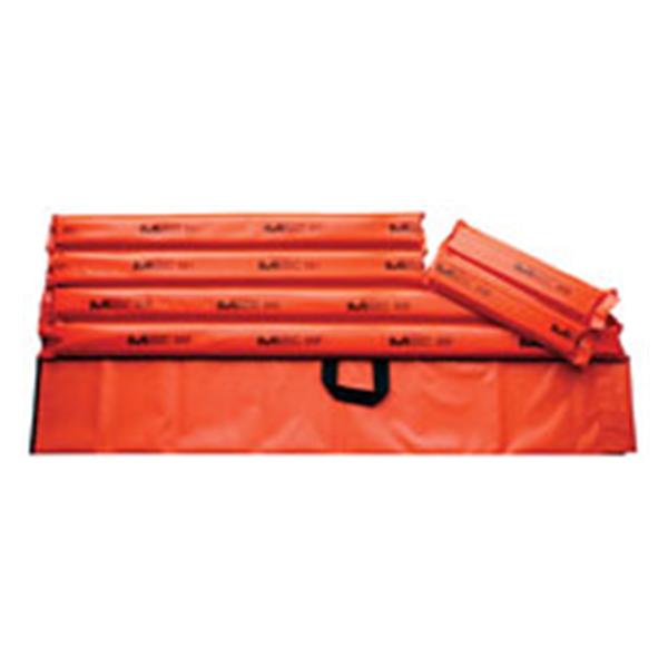 Morrison Medical Product Splint Economy Wood Core/Vinyl Covering Universal Set Limb Orange 6/St - 1875