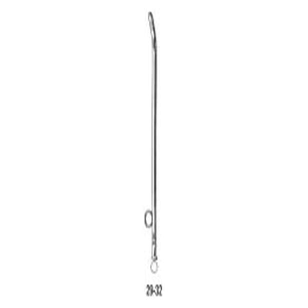 Miltex-Integra Catheter Urethral Obstetrical 5-3/4" 12Fr Stainless Steel Ea - 29-32-12