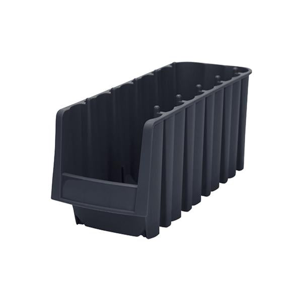 Akro-Mils Bin Storage Economy 17-7/8X6-5/8X7" Black Polypropylene 10/Case - 30776BLACK