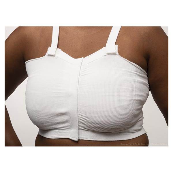Dale Medical Products Inc Bra Post Surgical Breast 2Xl/Size C-E 46-54" White Each - 705