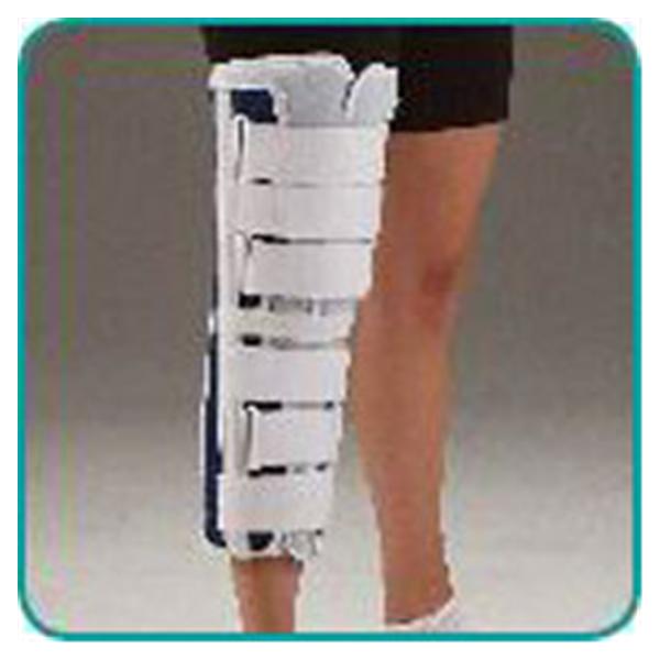 Deroyal Industries Inc Immobilizer Deluxe Adult Knee Canvas White/Blue Universal Ea - ER1240917