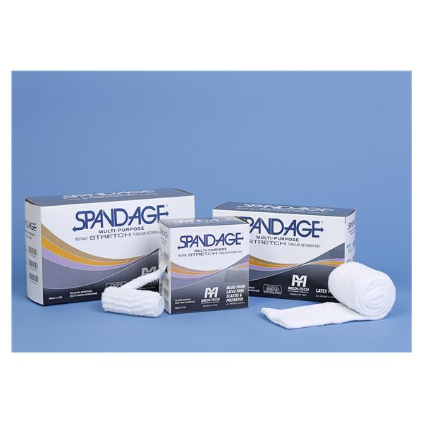 Medi-Tech Intl Corp Bandage Mt Spandage 2"X25Yd Dressing Elastic Net Size 2 White Lf Sterile Ea - S02