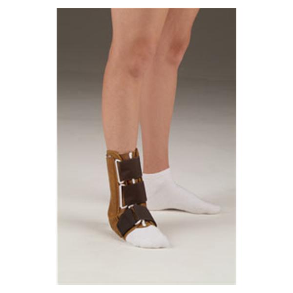 Deroyal Industries Inc Splint Ankle Leatherette/Flannel/Metal Size Large Universal Ea - 4002-03
