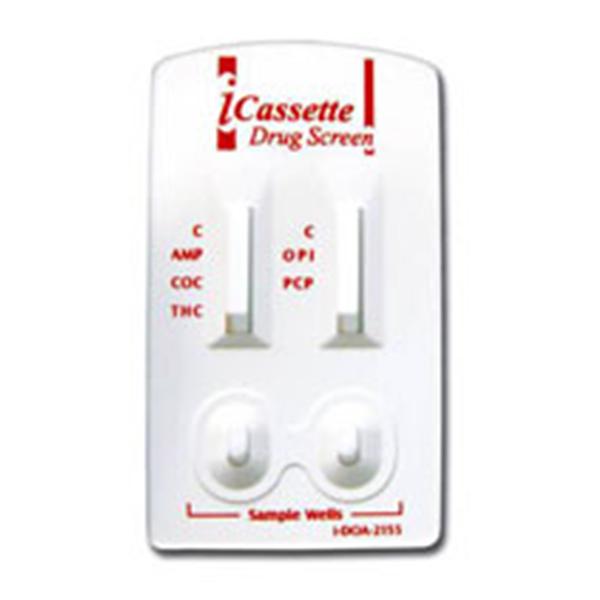 Alere Toxicology-Products Icassette Drug Screen Test Kit Clia Waived 5 Panel 25/Bx - I-DOA-2155