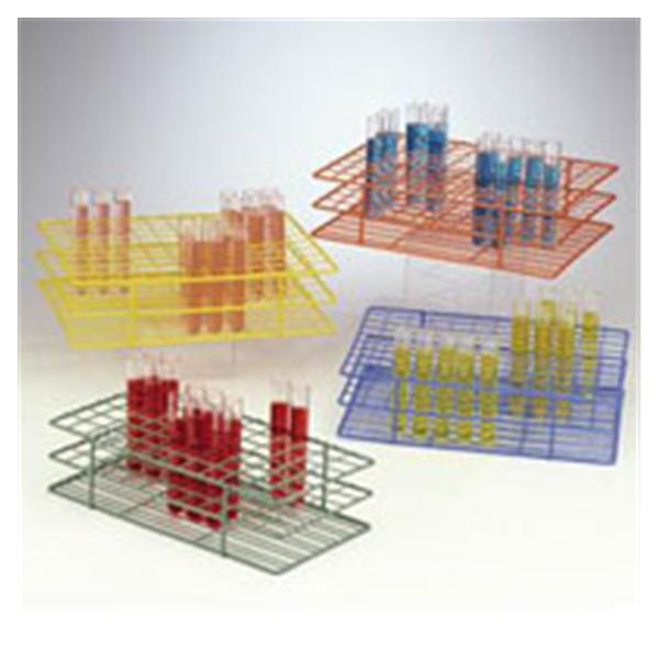 Bel-Art Products Poxygrid Test Tube Rack 15-16Mm 108 Place Orange Ea - F187590003