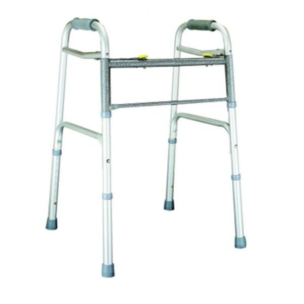 Graham-Field/Everest &Jennings Walker Lumex 300Lb Capacity Gray Tips 16.5X22.75X32.5-41.5" 2Rls Adult 4/Ca - 616070A