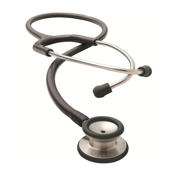 American Diagnostic Corp. Stethoscope Acoustic Adscope 604 Black Pediatric 22" 2-Head Ea - 604BK