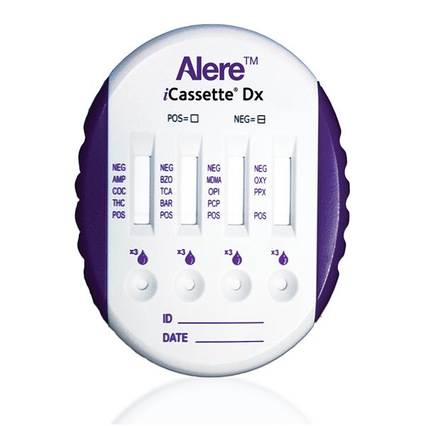 Alere Toxicology-Products Icassette Dx Drug Screen Test Kit Clia Waived 11 Panel 25/Bx - I-DCB-1115-011