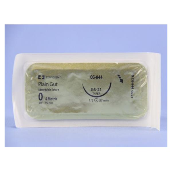 Medtronic MITG-Covidien Suture 0 Chromic Gut Gs-21 Surgigut Undyed 30" Monofilament 36/Ca - CG844